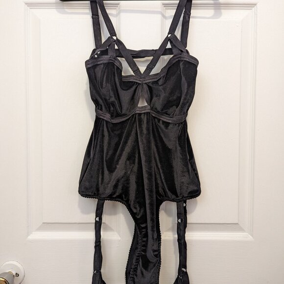 Solstice Intimates Mamba Harness Thong Bodysuit (XXL) - Picture 3 of 8